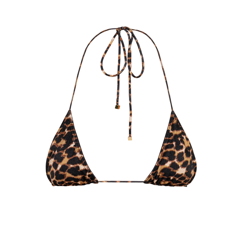 STELLA Leopard Luxe - Mini Triangle Bikini Top